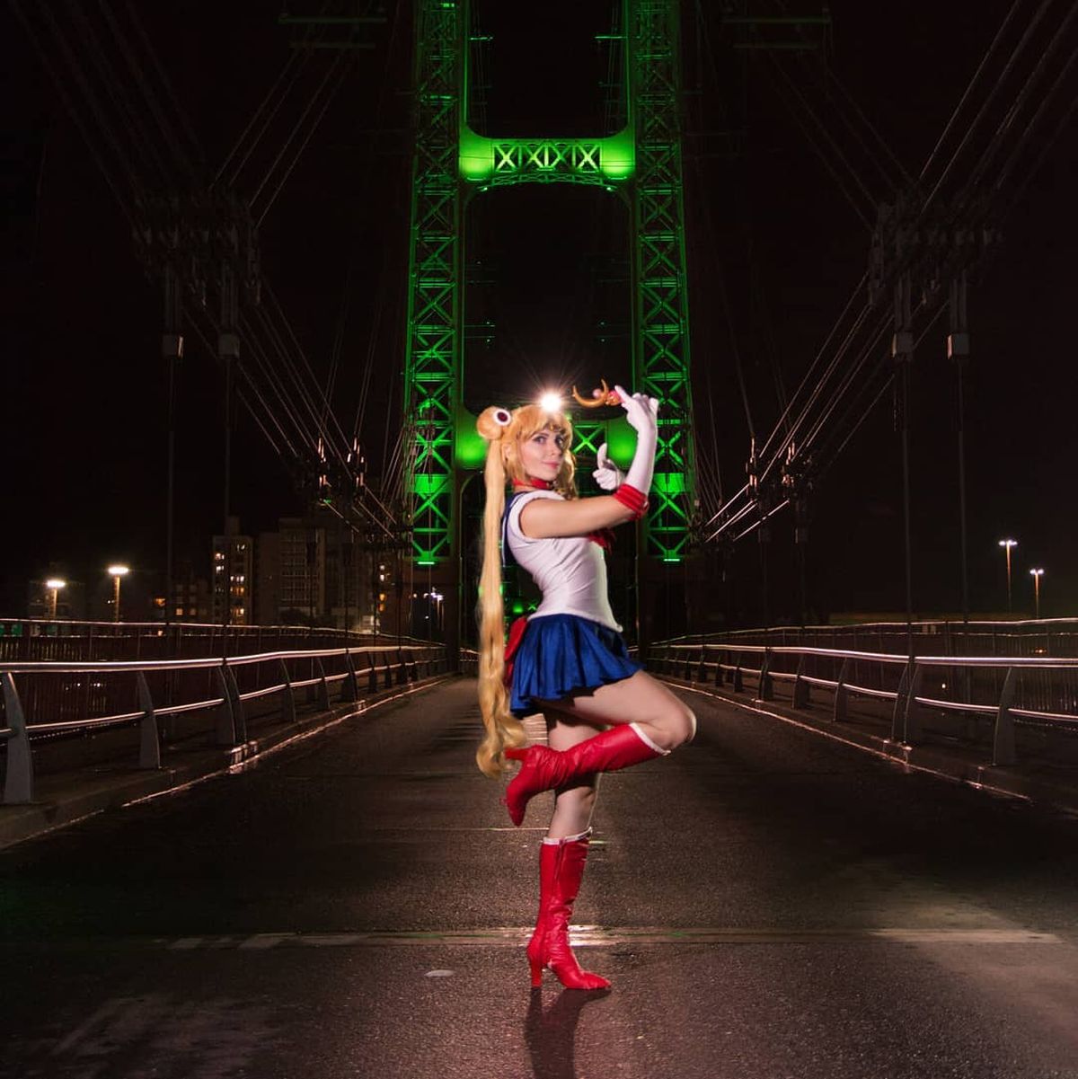 Aome es una artista gráfica de la ciudad que se dedica al cosplay hace más de 10 años.