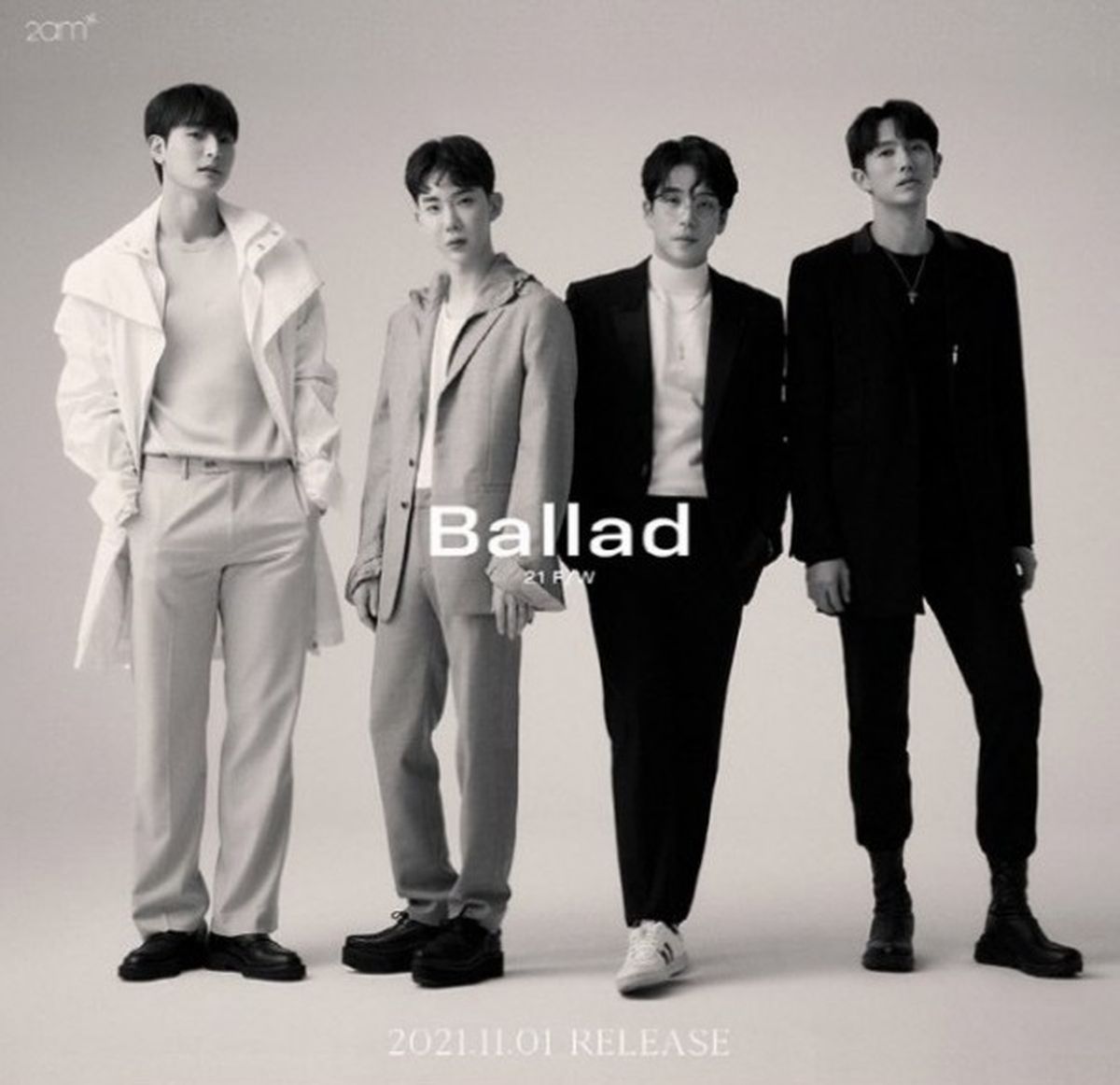 2AM se prepara para regresar con "Ballad 21 F/W".
