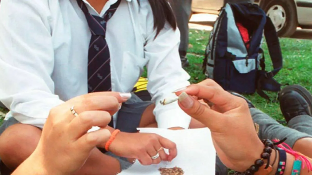 Vendía droga en el colegio