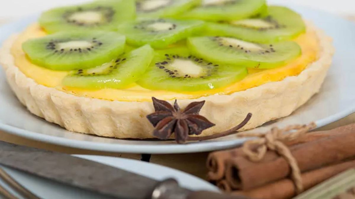 Tarta de kiwis