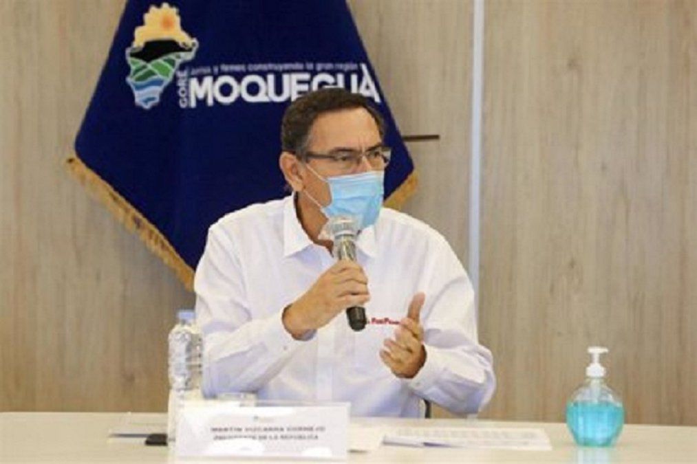 Martín Vizcarra - presidente de Perú