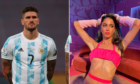 Tini Stoessel reaccionó al saludo de Rodrigo De Paul. Tini Stoessel reaccionó al saludo de Rodrigo De Paul.