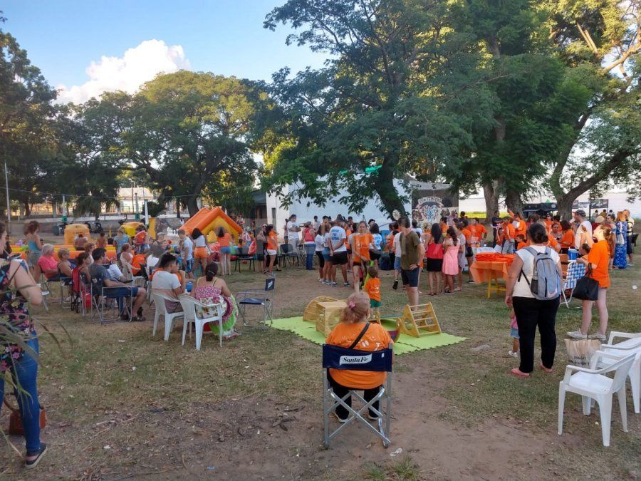 Conmemoraron el Día Internacional de la Lucha Contra el Cáncer Infantil con un jardín de los deseos