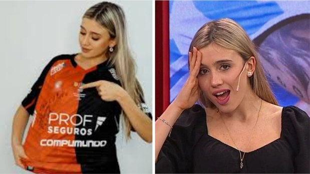 El posteo de Morena Beltrán que se volvió viral entre los hinchas de Colón.