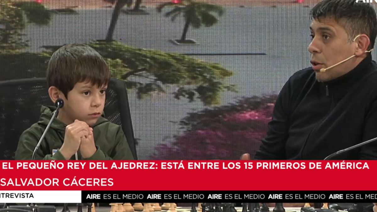 El pequeño rey del ajedrez: un santafesino de 8 años está entre los 15 primeros de América