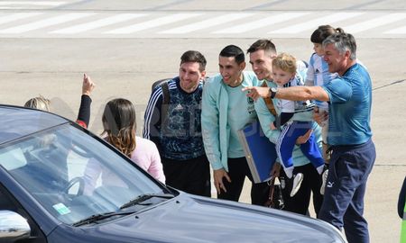 Junto a Messi llegaron Di María y Lo Celso. Junto a Messi llegaron Di María y Lo Celso.