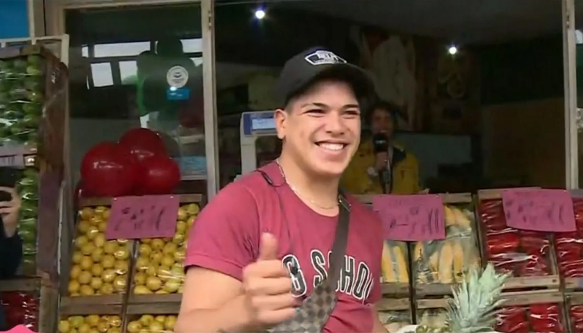 Thiago Medina abrió su verdulería en abril y solo cuatro meses después tuvo que cerrar por ser traicionado. Thiago Medina abrió su verdulería en abril y solo cuatro meses después tuvo que cerrar por ser traicionado. 