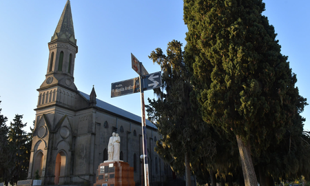 La Iglesia San José refleja la herencia alemana que marcó la identidad de Aldea Brasilera. La Iglesia San José refleja la herencia alemana que marcó la identidad de Aldea Brasilera.