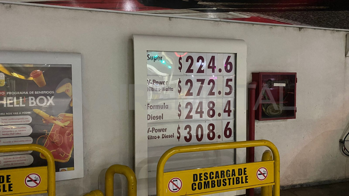 Shell actualizó en las primeras horas del lunes el valor de sus combustibles.
