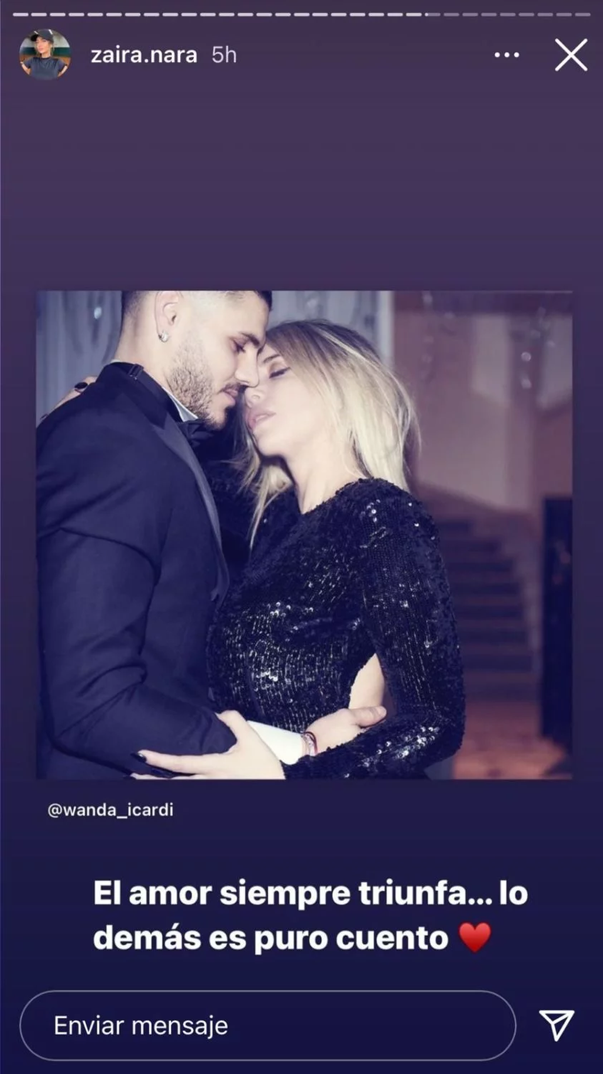 Zaira Nara apoy&oacute; la reconciliaci&oacute;n entre Wanda Nara y Mauro Icardi.