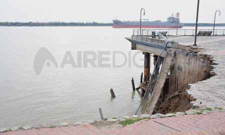 El desmoronamiento ocurrió cerca del auditorio, en una zona que se encuentra casi debajo del anfiteatro del parque España. El desmoronamiento ocurrió cerca del auditorio, en una zona que se encuentra casi debajo del anfiteatro del parque España.