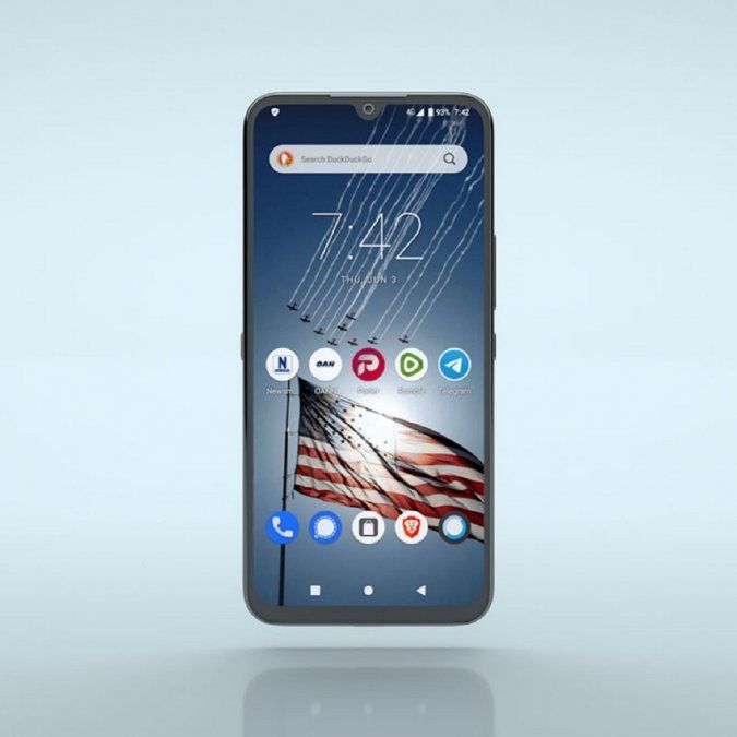 Cómo es el Freedom phone: el teléfono de la libertad.