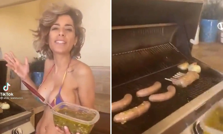 El video de Victoria Vannucci con chorizos que causó furor El video de Victoria Vannucci con chorizos que causó furor