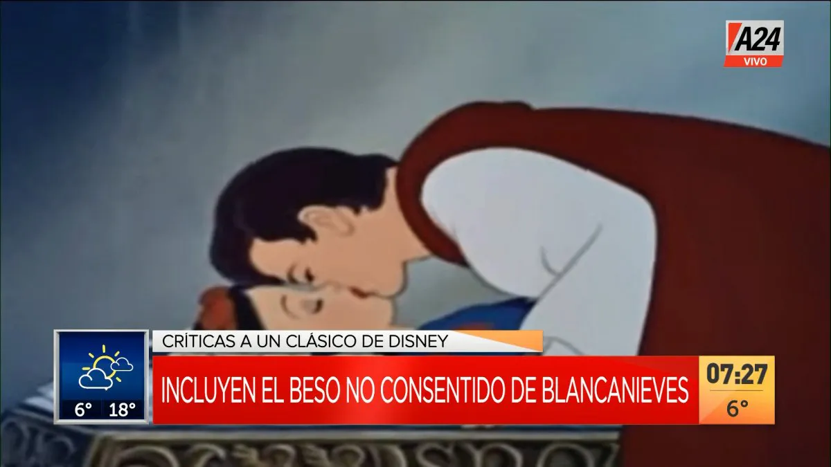 Antonio Laje se indignó con el pedido de cancelación de Blancanieves.