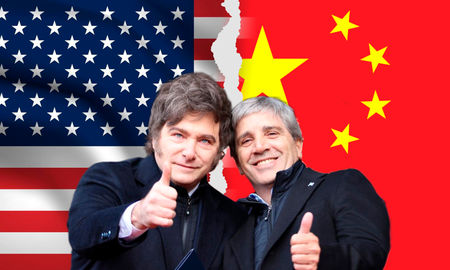 El salvataje que negocia el ministro Luis Caputo generó roces entre China y Estados Unidos. El salvataje que negocia el ministro Luis Caputo generó roces entre China y Estados Unidos.