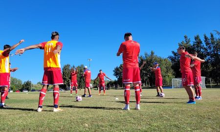 Unión entrenó este martes de cara al amistoso frente a Belgrano, en Uruguay. Unión entrenó este martes de cara al amistoso frente a Belgrano, en Uruguay.