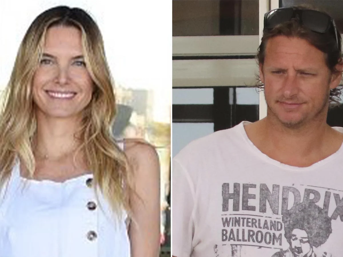 Sofía Zámolo y David Nalbandián.