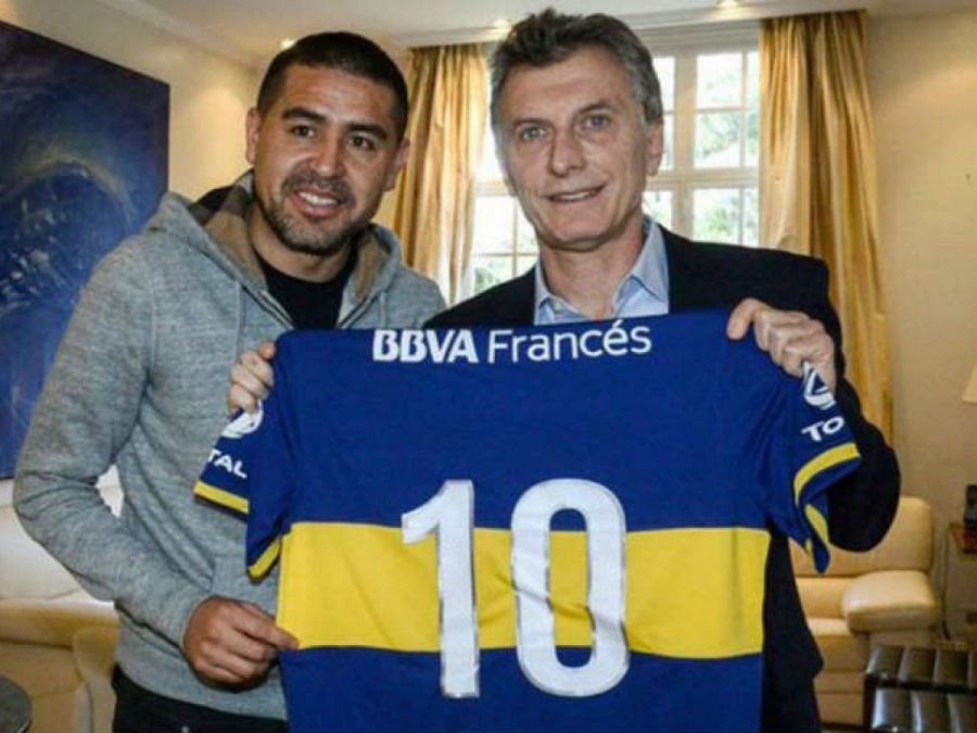 Mauricio Macri criticó a Juan Román Riquelme y lo acusó de arruinar al Club Atlético Boca Juniors