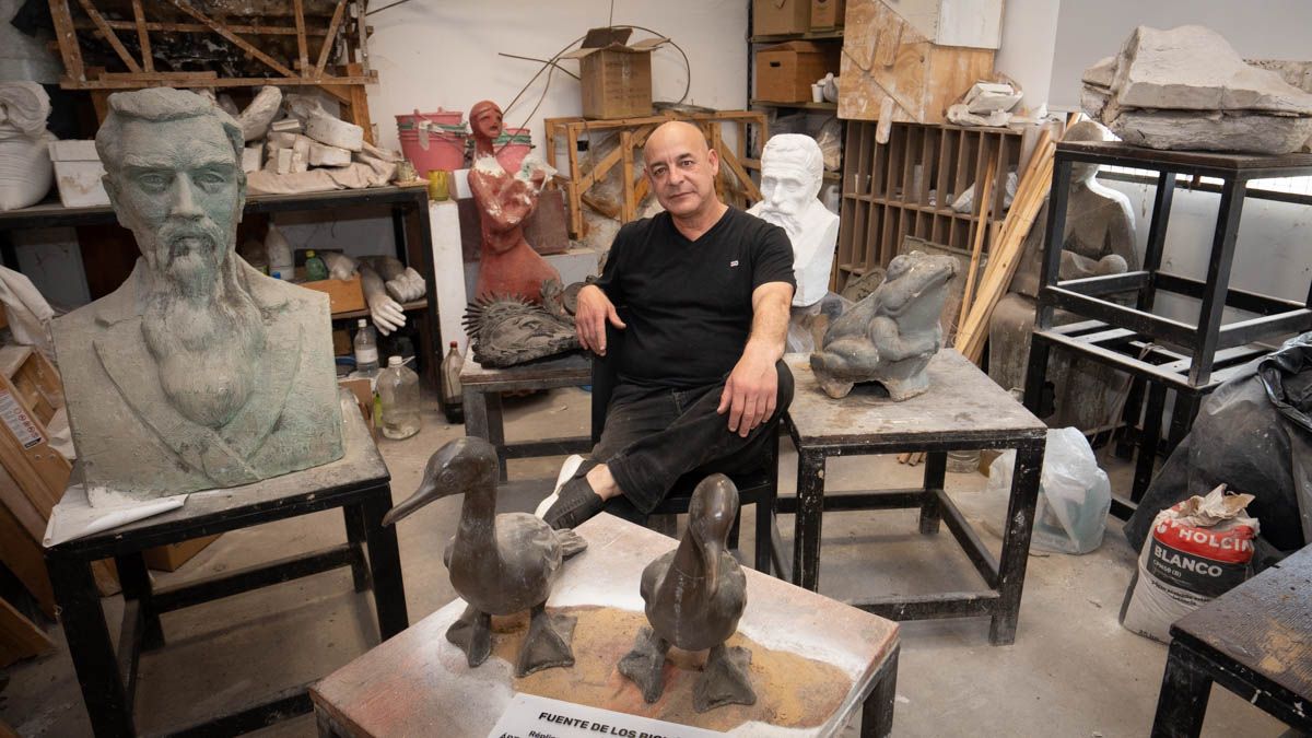 La restauración de obras es una labor de importancia en la ciudad de Sante Fe.