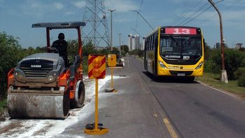 Alto Verde: avanzan las obras de bacheo en el ingreso por calle Demetrio Gómez
