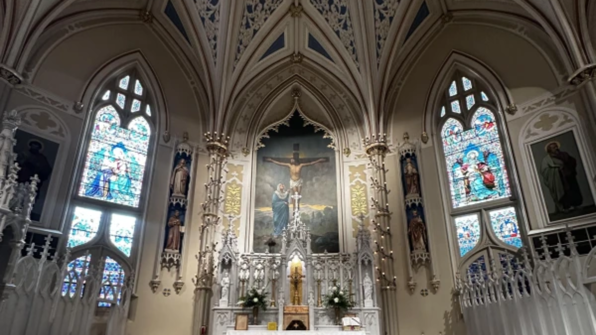 La basílica en Mississippi donde se filmó gran parte de la película. La basílica en Mississippi donde se filmó gran parte de la película.