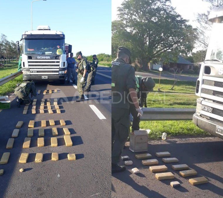 El material secuestrado iba a ser distribuido en Santa Fe y Rafaela