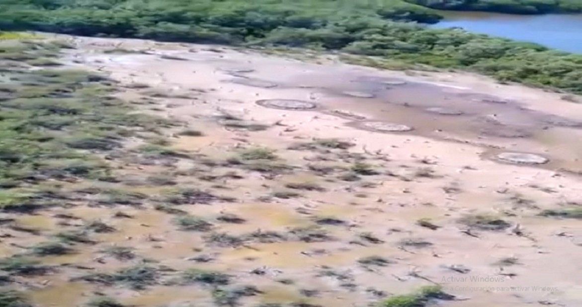 Video: desmienten la historia de los círculos extraterrestres sobre el Río Pilcomayo