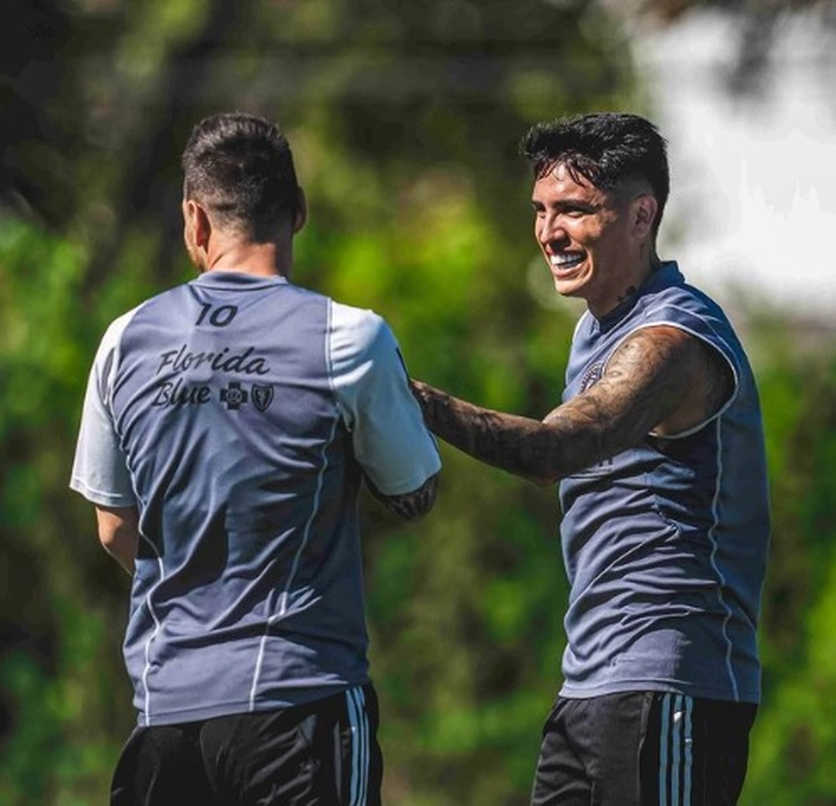 Entrenamientos de Inter Miami con Facundo Farías y Lionel Messi. Entrenamientos de Inter Miami con Facundo Farías y Lionel Messi.