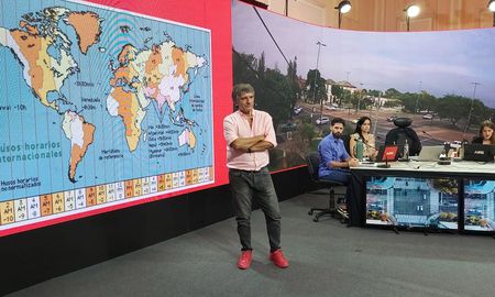 Argentina debate el huso horario. La explicación de Pablo Lucero en Ahora Vengo, con Luis Mino. Argentina debate el huso horario. La explicación de Pablo Lucero en Ahora Vengo, con Luis Mino.