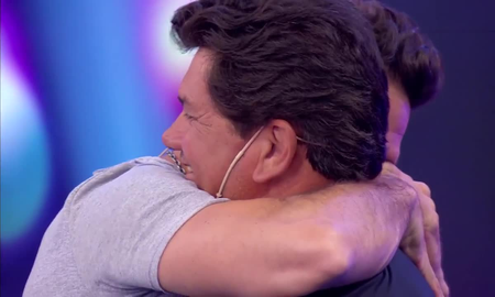Hernán Drago se emocionó al conocer a su doble en Bienvenidos a Bordo Hernán Drago se emocionó al conocer a su doble en Bienvenidos a Bordo