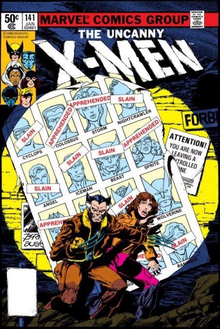 Portada del cómic Days of Future Past. Fuente: Marvel comics