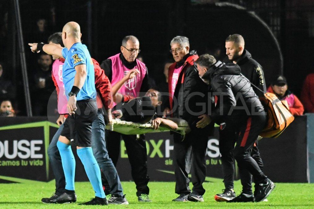 Luis Miguel Rodríguez salió lesionado ante Estudiantes y permanecerá fuera de las canchas por, al menos, 45 días.
