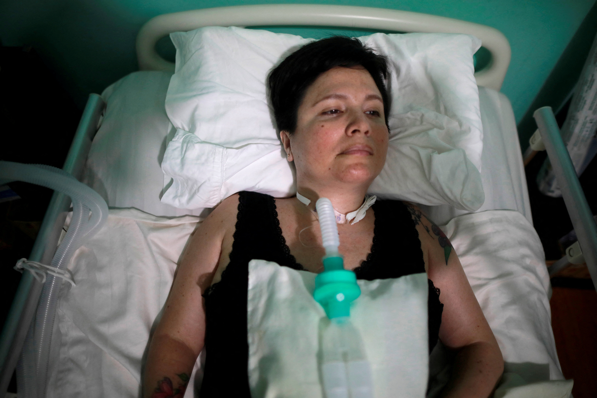 Ana Estrada sufrió de polimiositis durante tres décadas. Ana Estrada sufrió de polimiositis durante tres décadas.