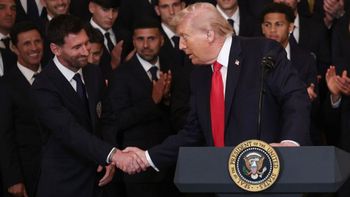 La visita de Messi a Trump generó debate: Lo beneficia más al presidente que a Lionel
