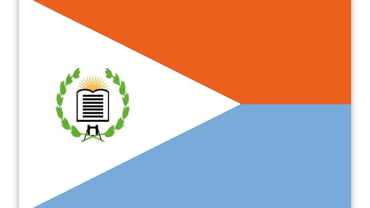 Una de las banderas preseleccionadas para la ciudad de Santa Fe. Una de las banderas preseleccionadas para la ciudad de Santa Fe.