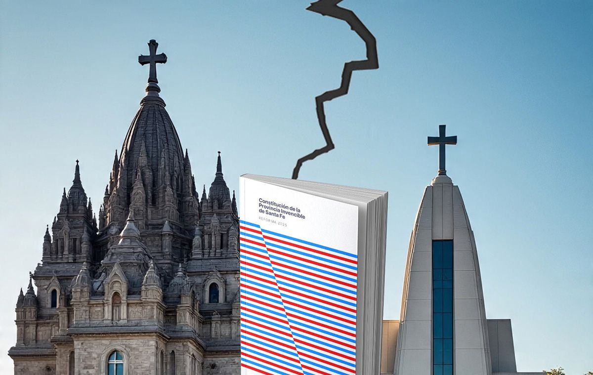 El lobby de los obispos de la Iglesia Católica llegó tarde: Santa Fe ya no reconoce ninguna religión oficial.