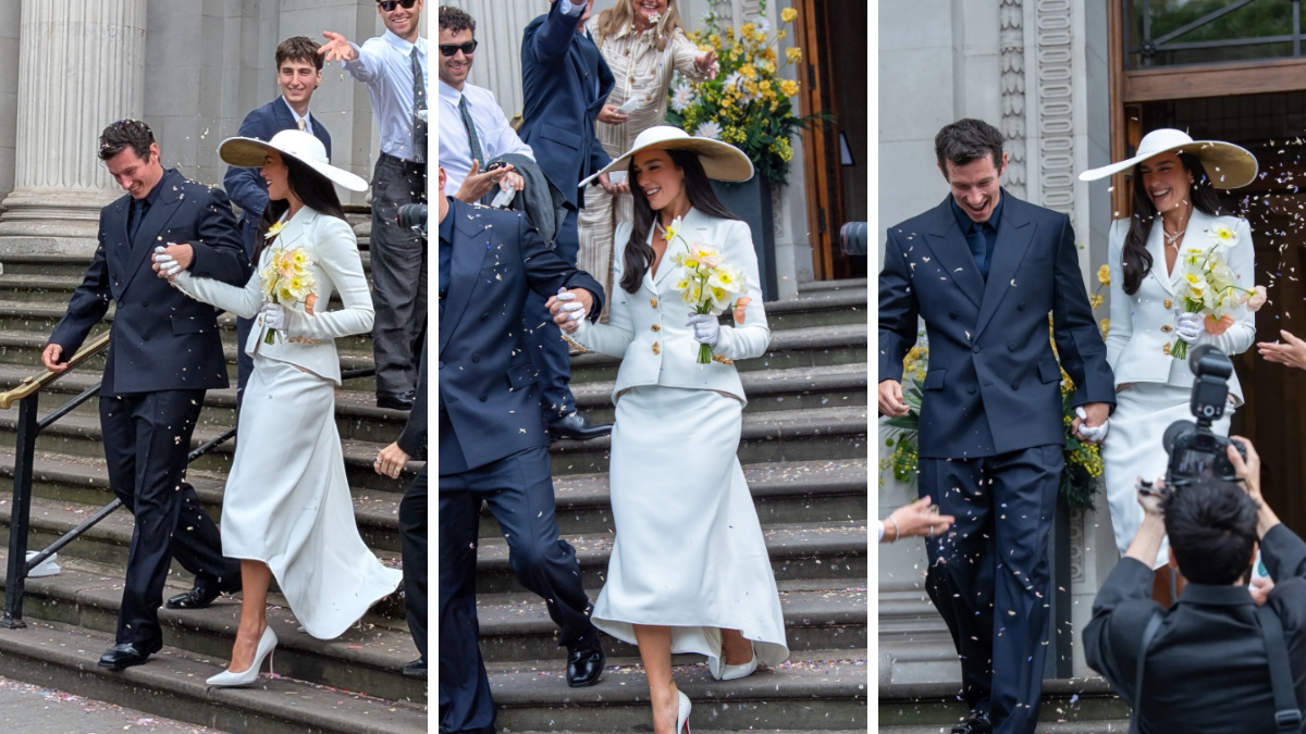 Así fue el impactante look de novia de Dua Lipa en su boda con Callum Turner. Así fue el impactante look de novia de Dua Lipa en su boda con Callum Turner.