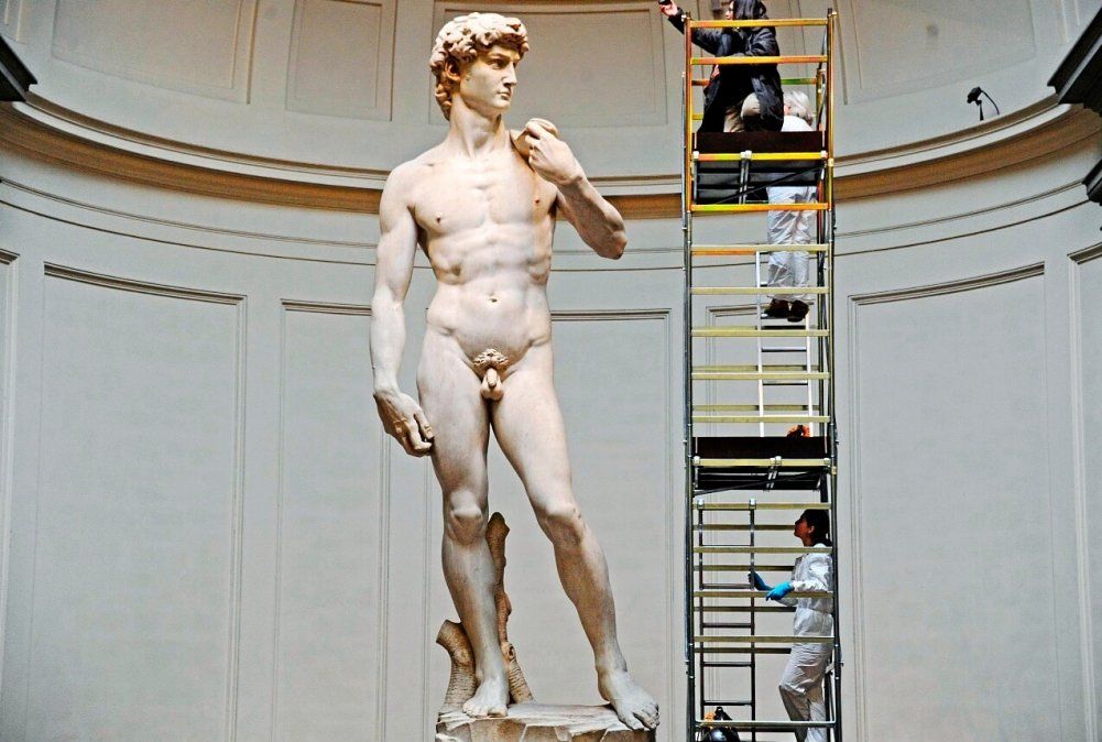 Descubren un curioso detalle en el David de Miguel Ángel que nadie notó por cinco siglos