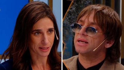 El cruce entre Joaquín Levinton y Maru Duffard en la mesa de Juana Viale: 