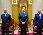 Carlos Rosenkrantz, Horacio Rosatti y Ricardo Lorenzetti, los integrantes de la Corte Suprema de Justicia de la Nación. Carlos Rosenkrantz, Horacio Rosatti y Ricardo Lorenzetti, los integrantes de la Corte Suprema de Justicia de la Nación.