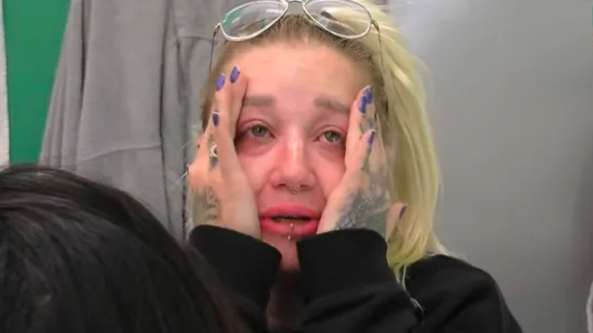 Katia atraviesa un momento de angustia en la recta final del reality.