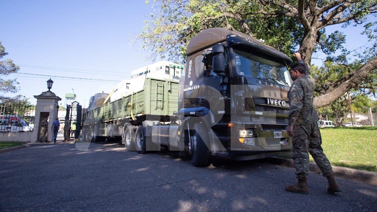 Se espera que en 48 horas el hospital de campaña ya esté listo para comenzar a utilizarse.