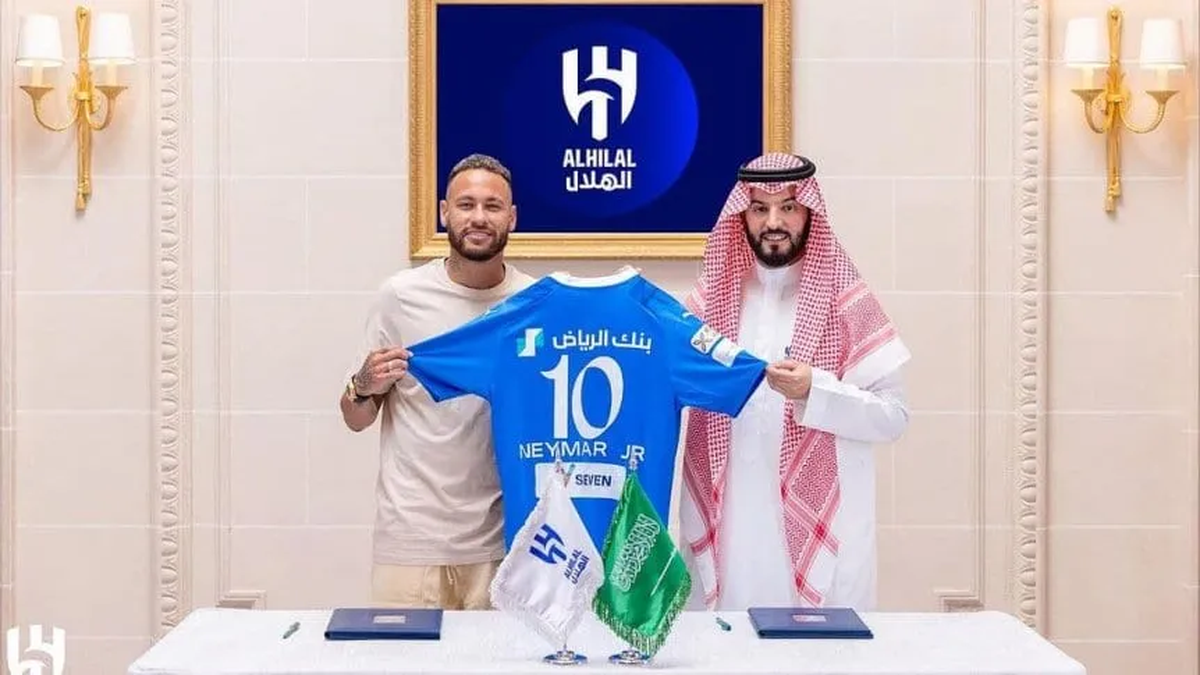 Neymar jugará en Arabia Saudita. Neymar jugará en Arabia Saudita.