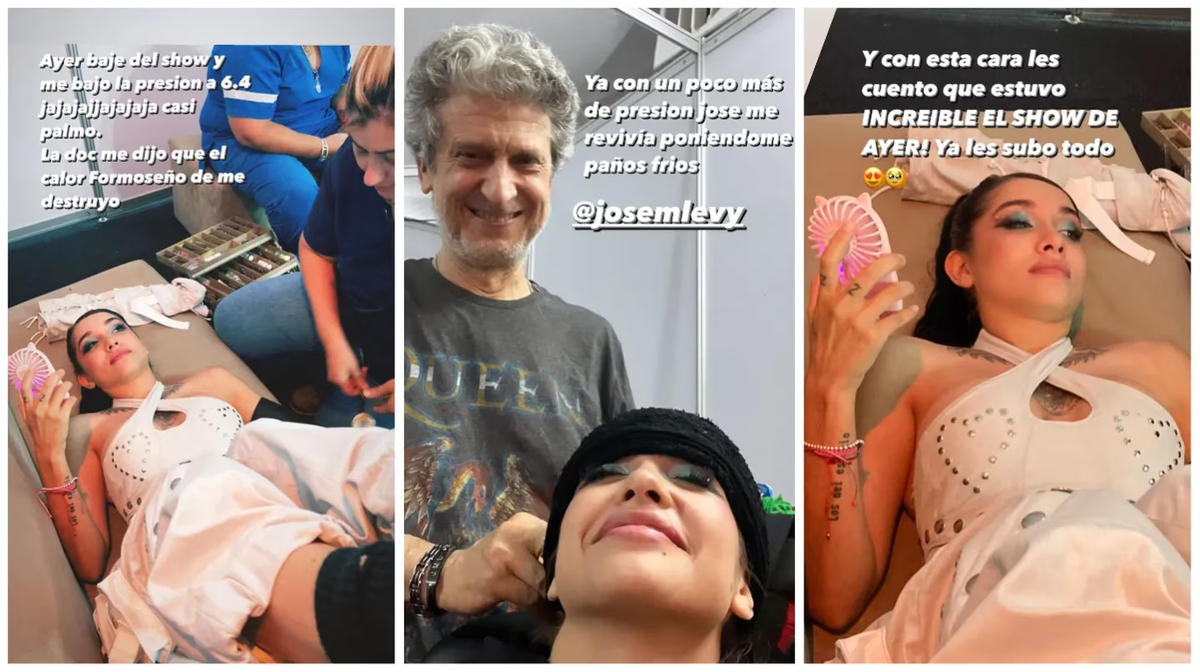 El mal momento que vivió María Becerra en Formosa