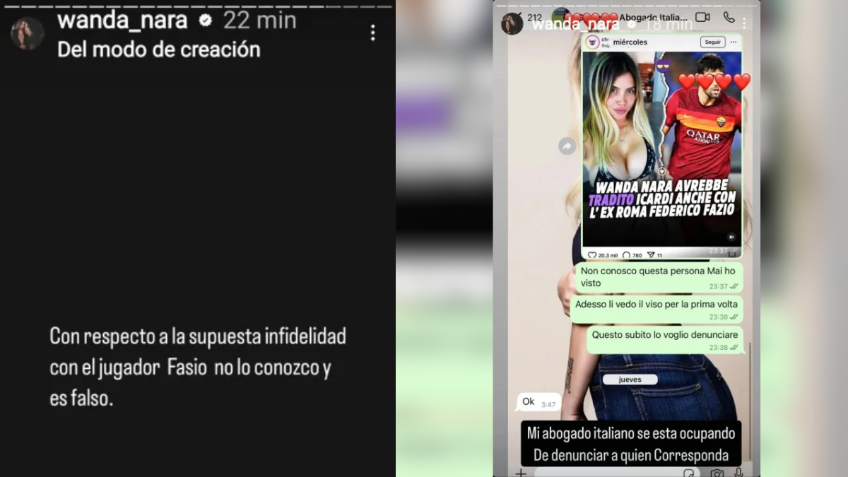 Wanda Nara desmintió un romance con un ex jugador de la Selección argentina Wanda Nara desmintió un romance con un ex jugador de la Selección argentina