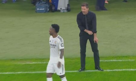 Así fue el picante cruce entre el Cholo Simeone y Vinicius Jr. en pleno Atlético de Madrid vs. Real Madrid Así fue el picante cruce entre el Cholo Simeone y Vinicius Jr. en pleno Atlético de Madrid vs. Real Madrid