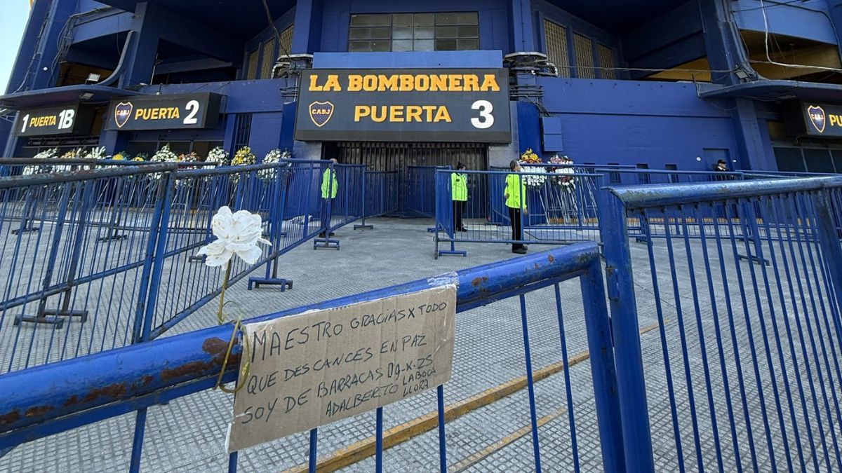 El velorio de Miguel Ángel Russo en la cancha de Boca: el fútbol argentino despide a una leyenda.