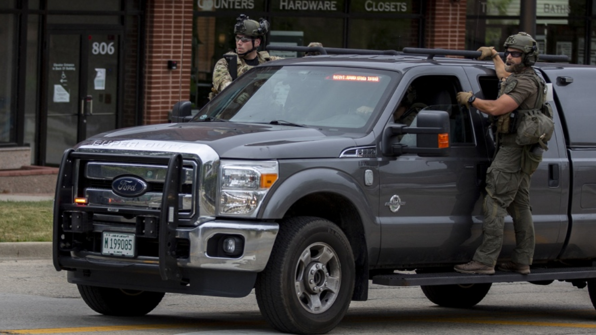 Seis muertos y 24 heridos en EEUU por un tiroteo en el desfile del Día de la Independencia. Foto: AFP
