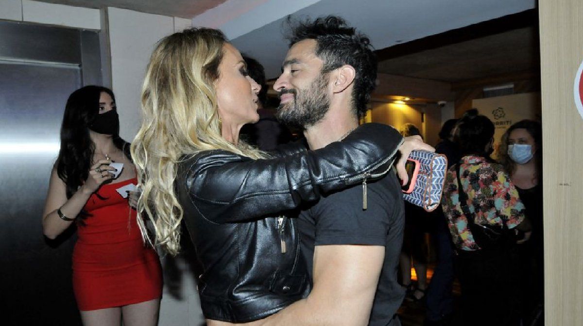 Sabrina Rojas y Tucu López, enamoradísimos y apasionados en la noche