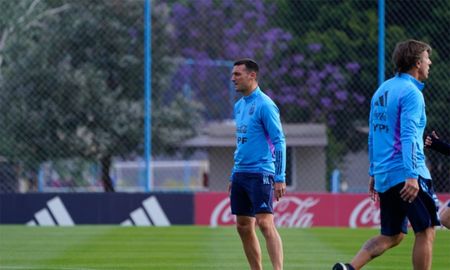 Lionel Scaloni, entrenador de la Selección Argentina. Lionel Scaloni, entrenador de la Selección Argentina.